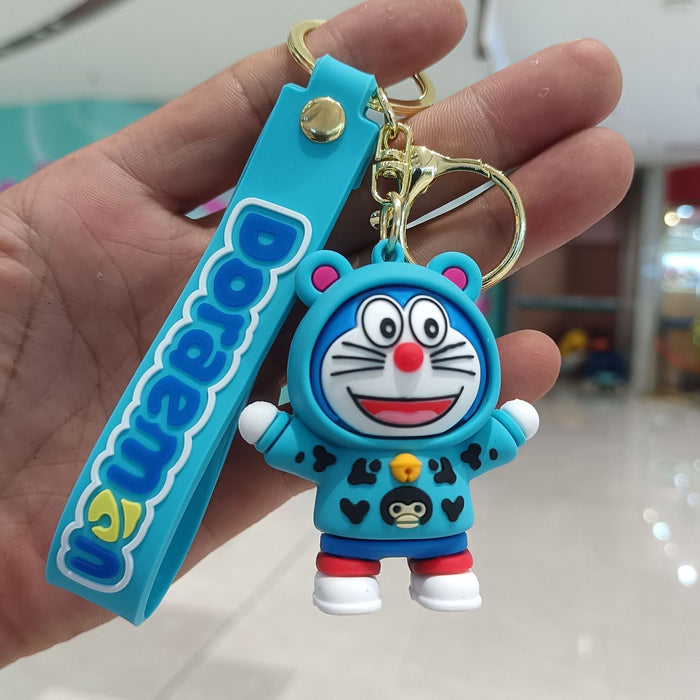 Wholesale Cartoon Silicone Doll Keychain JDC-KC-KuangK038