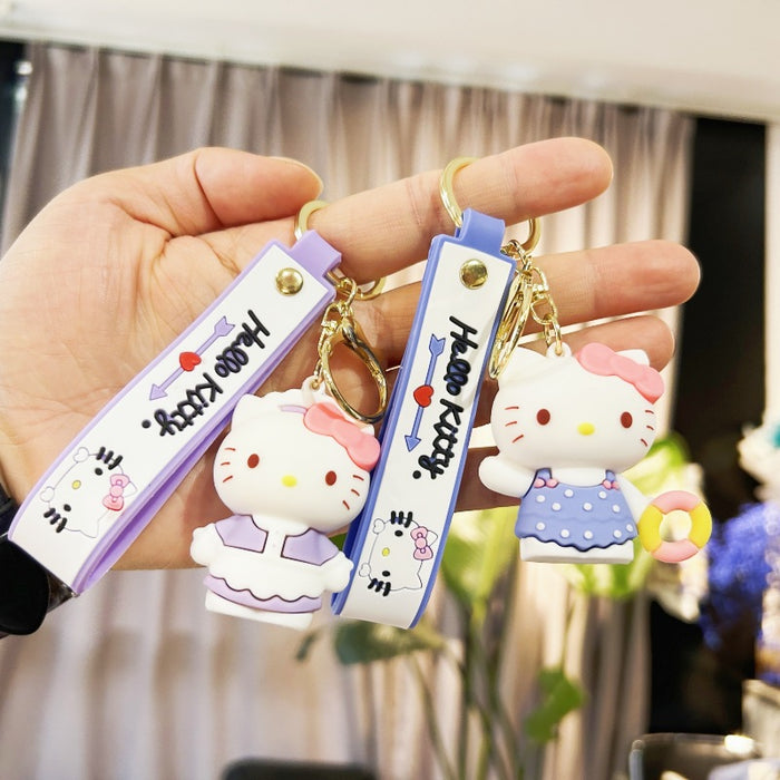 Wholesale PVC Cartoon Doll Keychain JDC-KC-WuYi121