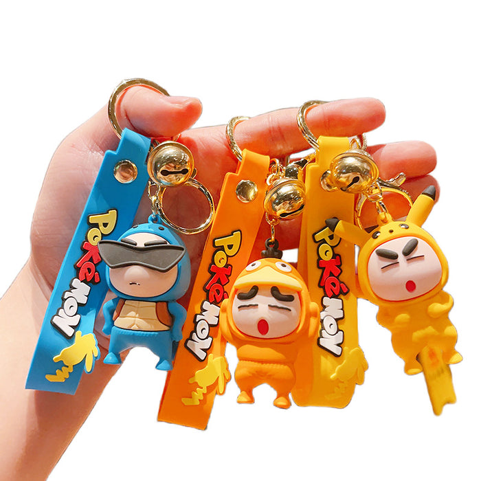 Wholesale PVC Cartoon Doll Keychain JDC-KC-Yid011