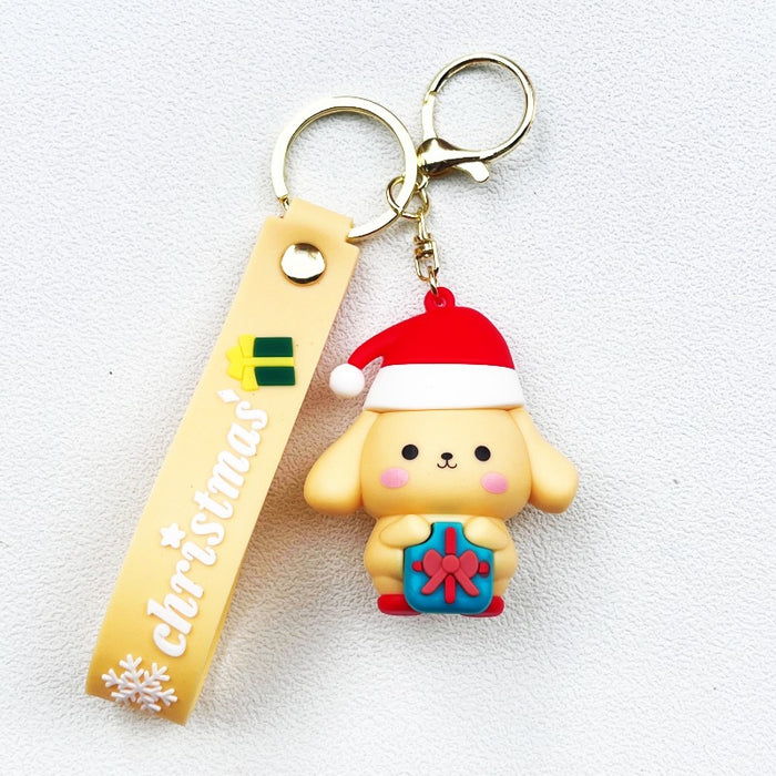 Wholesale PVC Cartoon Doll Keychain JDC-KC-WuYi182