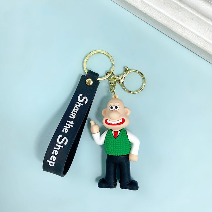 Wholesale Creative Cartoon PVC Soft Keychains JDC-KC-JinB010