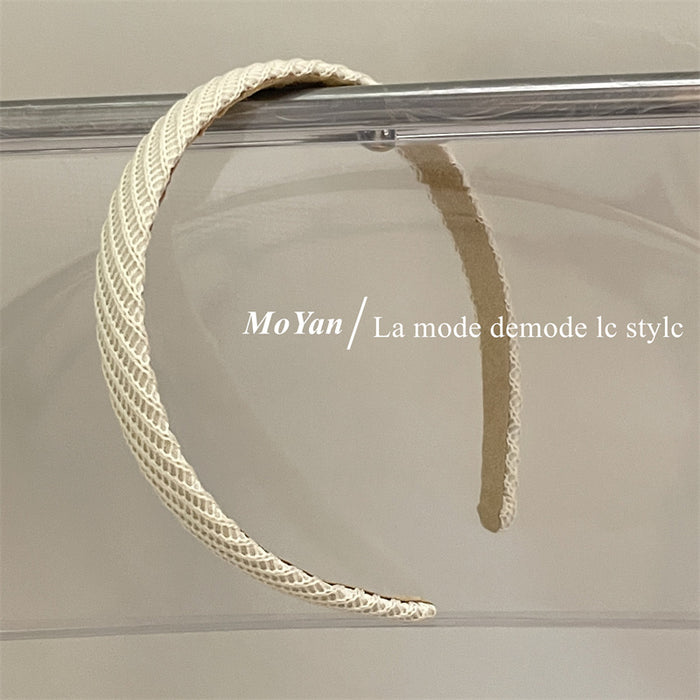 Wholesale Wool twill female temperament headband hair grottoes headdress hairpin