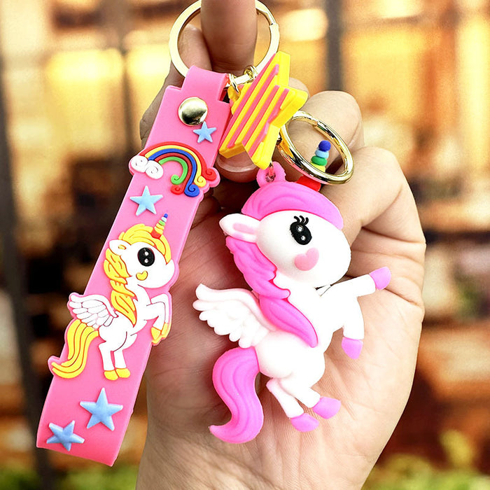 Wholesale  Cartoon   Keychain Pendant Bag Couple Hanging Car Couple