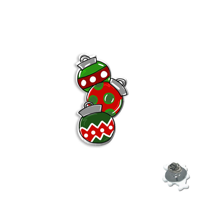 Wholesale Cartoon Christmas Series Resin Brooch JDC-BM-XiangL001