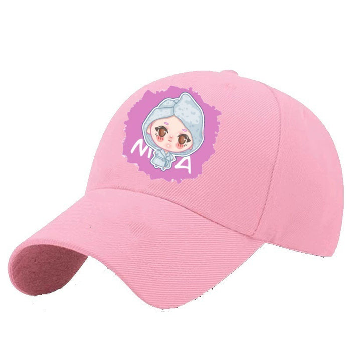Wholesale Kpop style colorful baseball cap outdoor original design cotton polyester hat