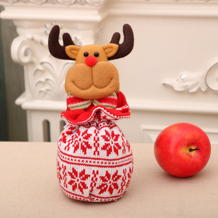 Wholesale Christmas Apple Bag,  Handbag,  Christmas Eve Gift Bag,  Kidsren' s Small Gift Bag,  Christmas Apple Bag