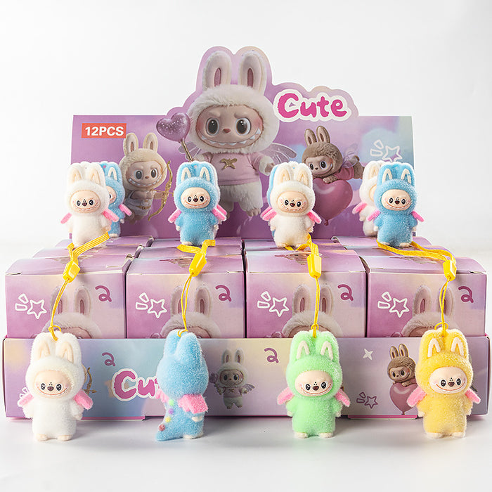 Wholesale 12pcs Doll Random doll toy cute flocking doll