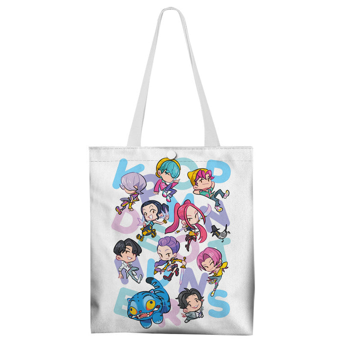 Wholesale KPOP anime merchandise canvas shoulder bag