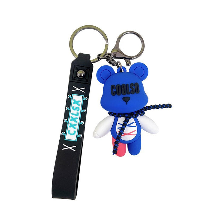 Wholesale PVC Bear Keychain JDC-KC-WoA010