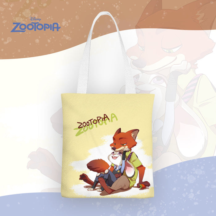 Wholesale Cartoon-patterned canvas shoulder bags