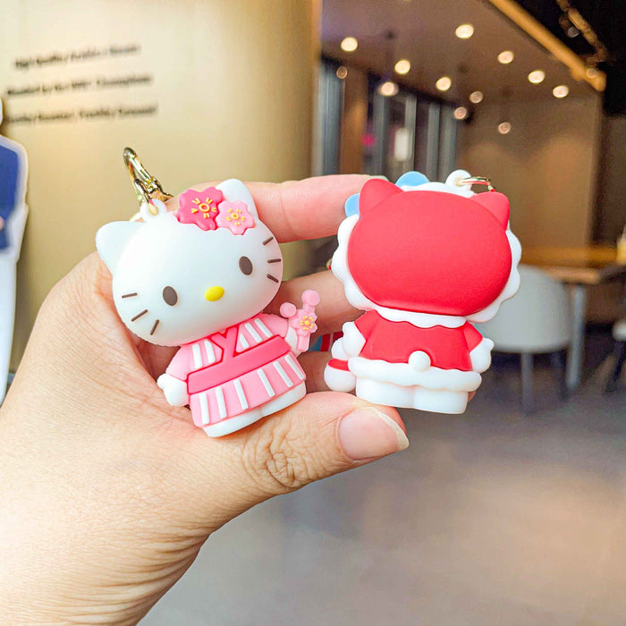 Wholesale PVC Cartoon Doll Keychain JDC-KC-LeZi029