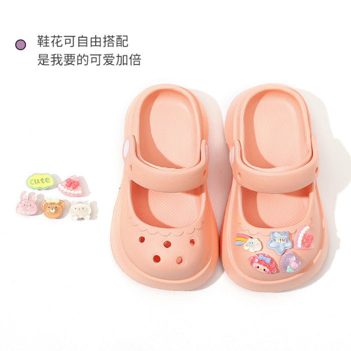 Wholesale EVA Children's Cute Bow Clogs JDC-SD-ZhuBB003