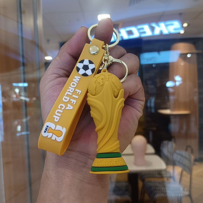 Wholesale Cartoon Football Commemorative Keychain