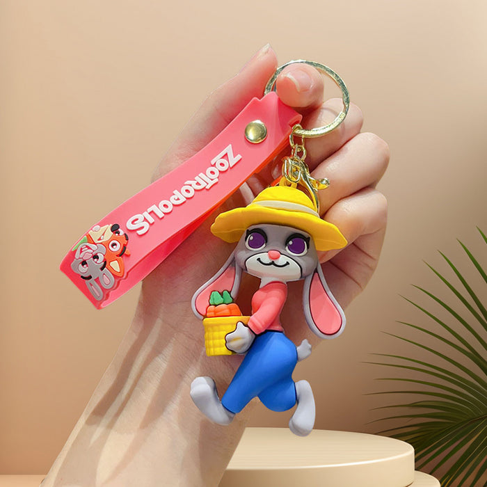 Wholesale Cute cartoon keychains bag charms