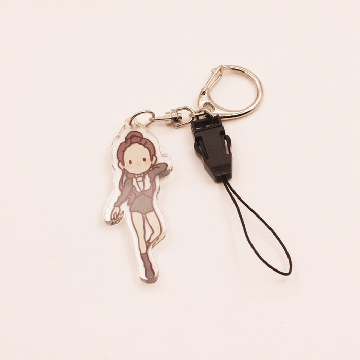 Wholesale Cartoon Acrylic Keychain JDC-KC-HanTian026