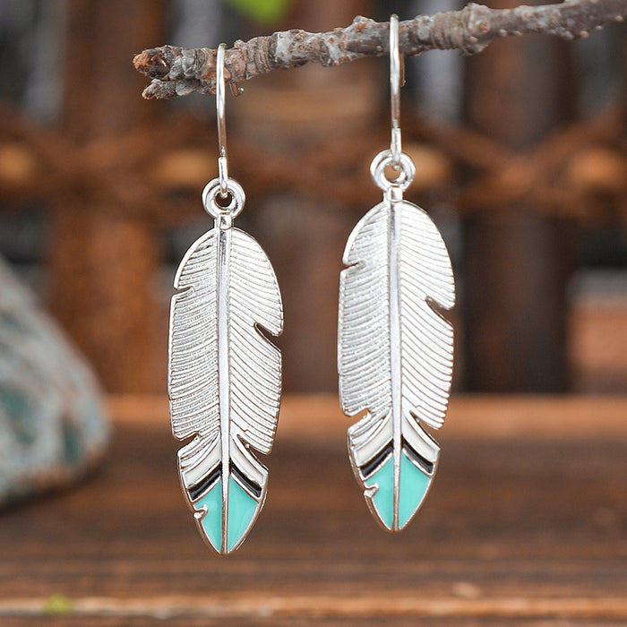 Wholesale Bohemian Drop Acrylic Earrings Vintage Fashion Accessory MOQ≥2