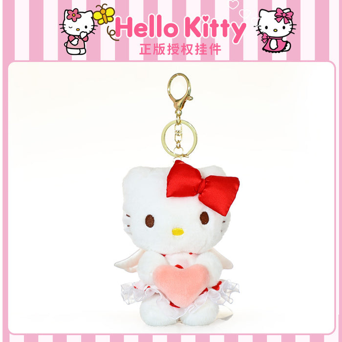 Wholesale Cute Cartoon Bag Pendant Plush Doll Keychain School Bag Pendant Doll