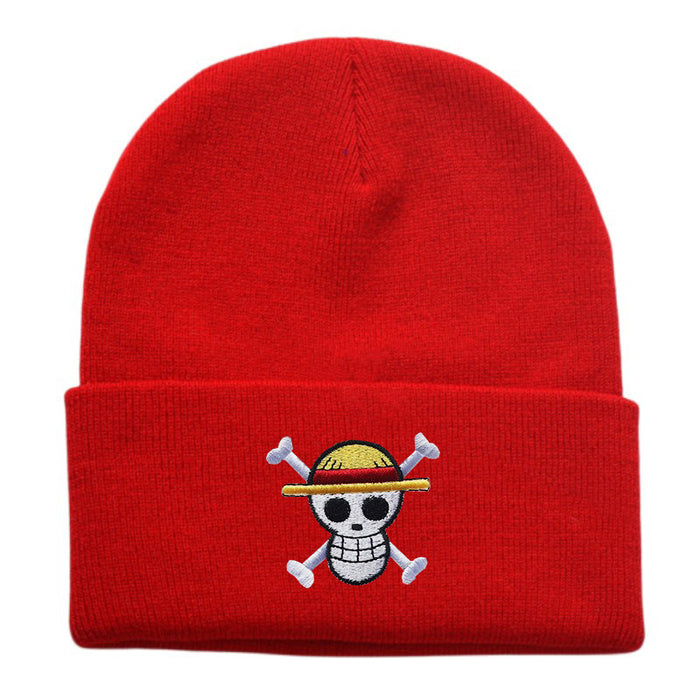 Wholesale Cartoon Embroidery Acrylic Wool Knitted Hat JDC-FH-Shengn005