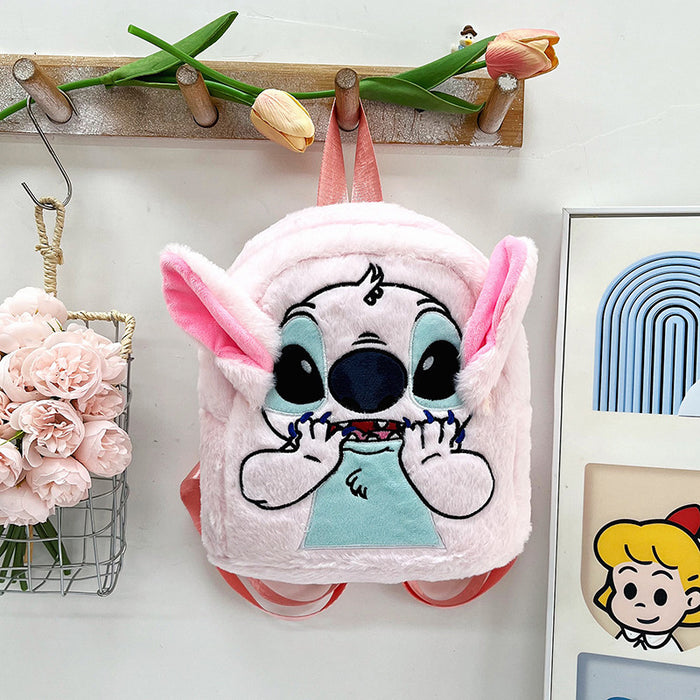 Wholesale Plush Doll Backpack Student School Bag Cute Cartoon Girls Children' s Backpack