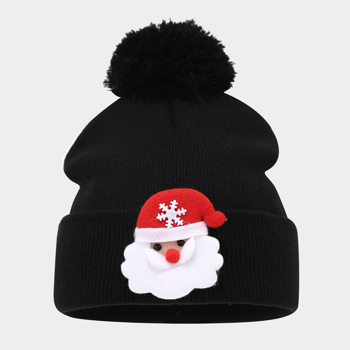 Wholesale Christmas-themed cute winter knitted Fashionhat for men and women