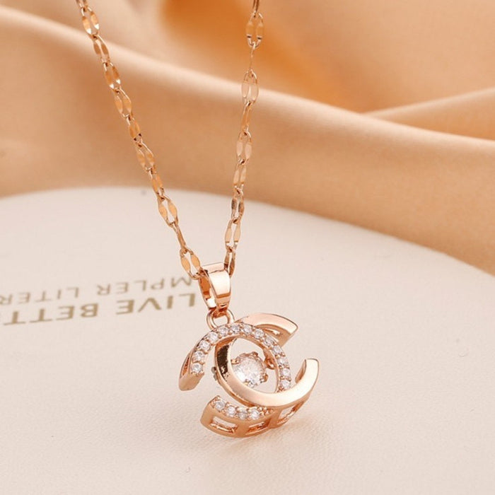 Wholesale Necklace Light Luxury Trend Pendant JDC-NE-Aij001