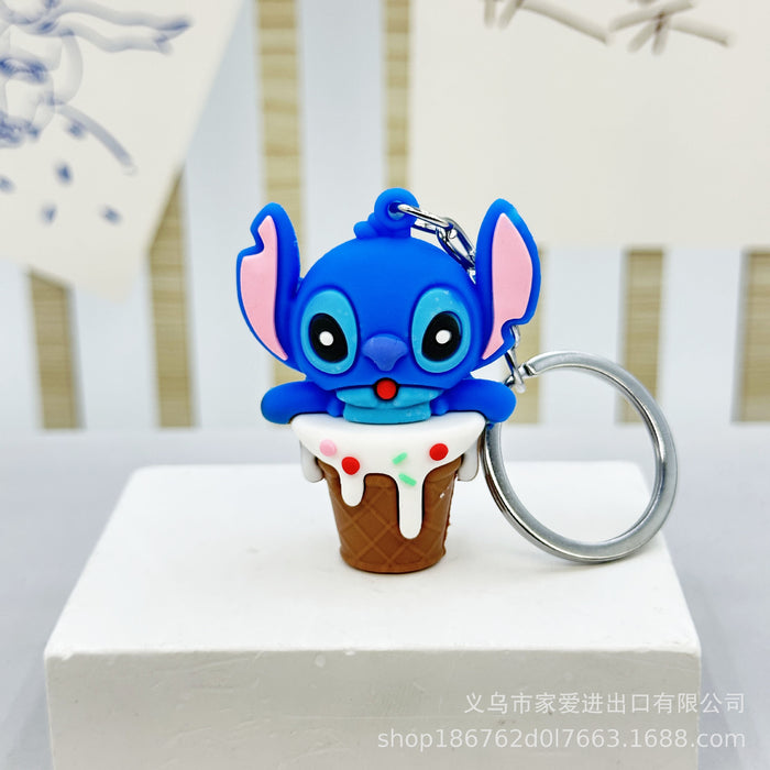 Wholesale Cartoon PVC Doll Keychains (F) JDC-KC-JiaA004