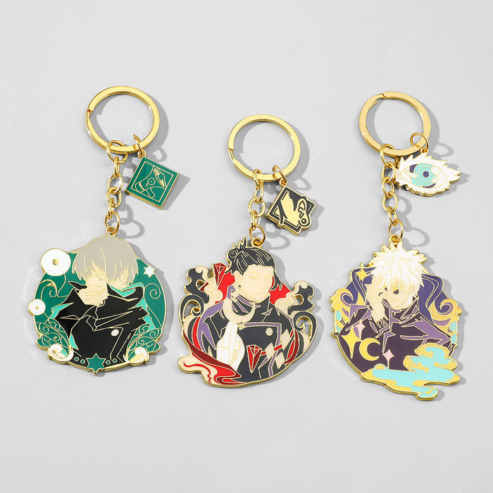 Wholesale Cartoon Zinc Alloy Keychains JDC-KC-ShaoH011