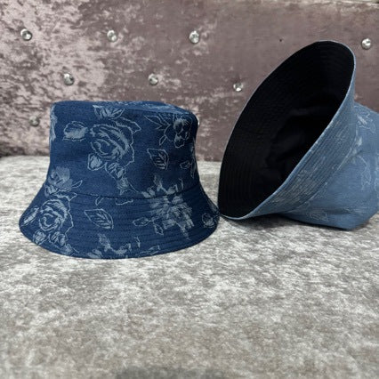 Wholesale Cowboy fisherman hat for women, sun protection basin hat, retro bucket hat, trendy
