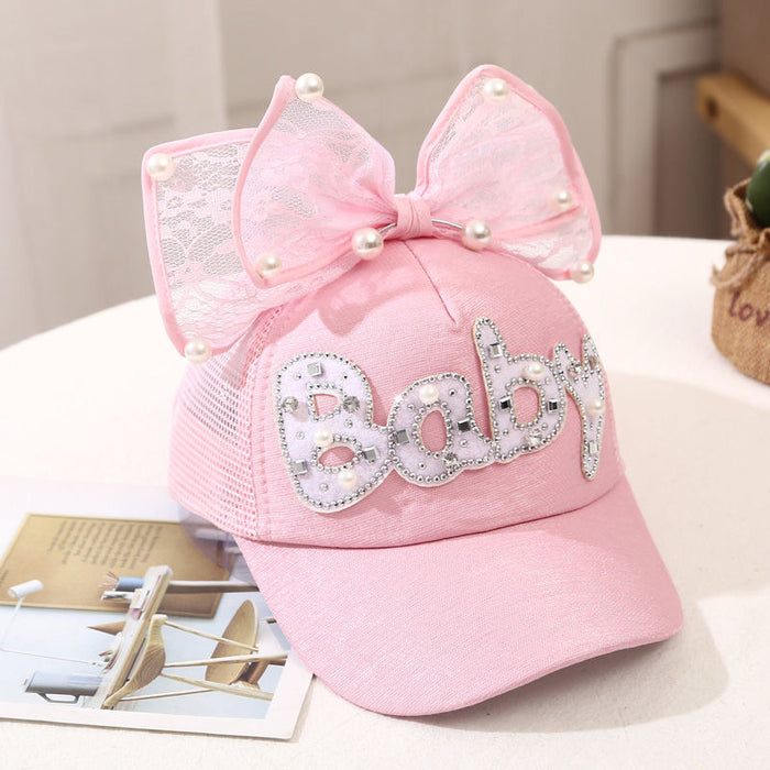 Wholesale Cotton Children's Breathable Mesh Cartoon Baseball Cap JDC-FH-WeiShang003