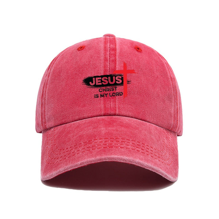 Wholesale New washed vintage letter duckbill cap with soft top and retro baseball cap for sun protection
