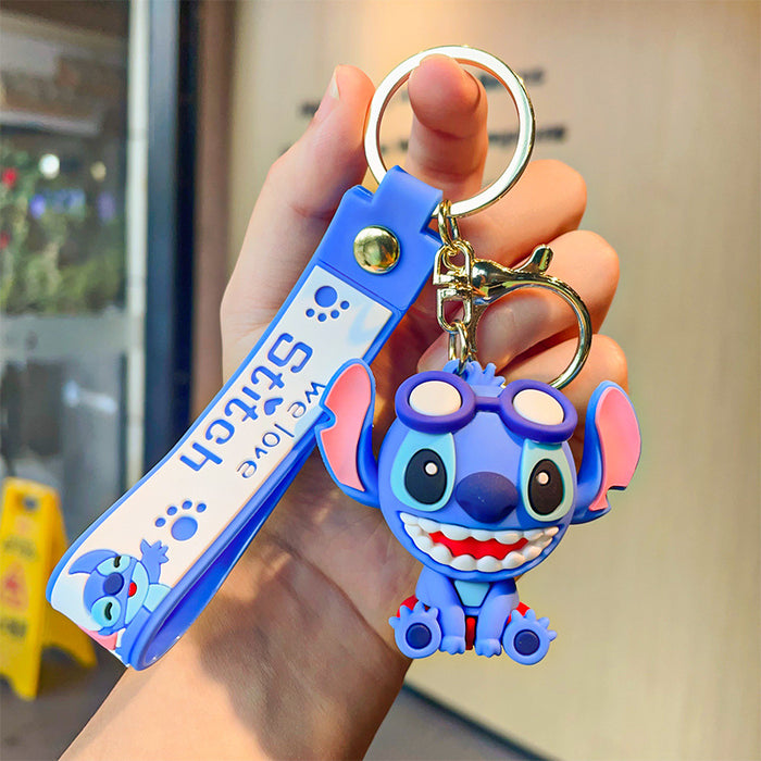 Wholesale Cartoon Doll PVC Keychain JDC-KC-YuanD010