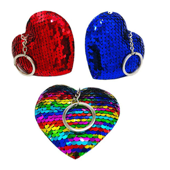 Wholesale Peach Heart Keychain Pendant Car Luggage Accessories