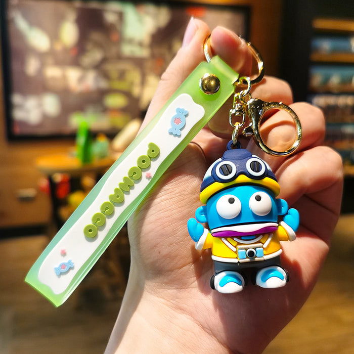 Wholesale Cartoon Doll Silicone Keychain JDC-KC-Tingm221