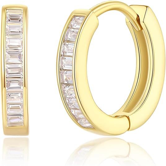 Wholesale Micro inlaid zircon ear rings, single row diamonds, simple and versatile ear buckles, high-end ear accessories wholesale