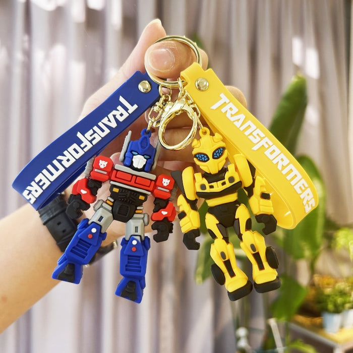 Wholesale PVC Cartoon Doll Keychain JDC-KC-WuYi075