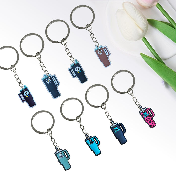 Wholesale Soft Rubber Bottle Keychain JDC-KC-RuiRui001