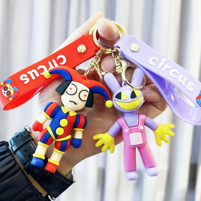 Wholesale PVC Cartoon Doll Keychain JDC-KC-ChuC006