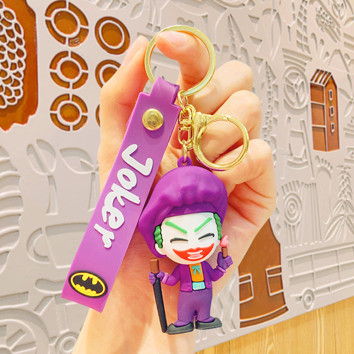 Wholesale Silicone Cartoon Doll Keychain JDC-KC-KuM004