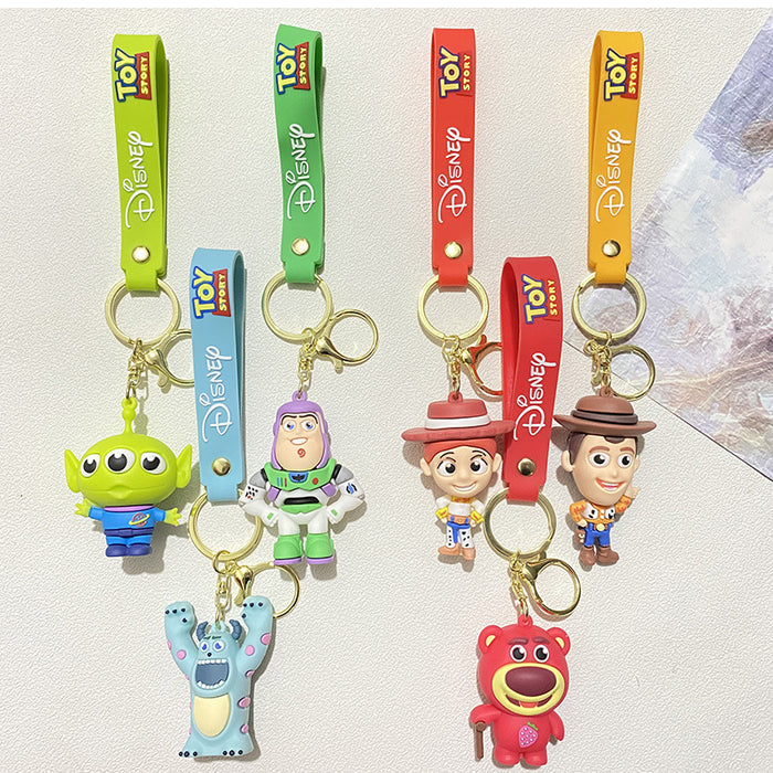 Wholesale PVC Cartoon Doll Keychain JDC-KC-WuYi233