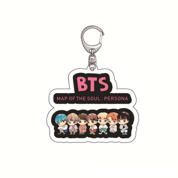 Wholesale Creative Candy Series Kpop Cartoon Keychain JDC-KC-XinF001