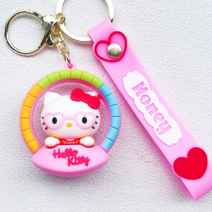 Wholesale PVC Cute Cartoon 3D Doll Keychain JDC-KC-WuYi260