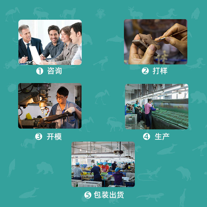 Wholesale Farm simulation model, animal bag, 12 children's early education cognitive learning toys