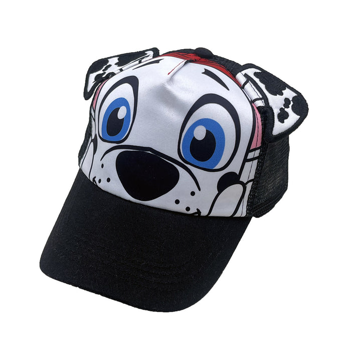 Wholesale Children' s Spring/ Summer Sunshade Cartoon Baseball Cap with Cute 3D Dog