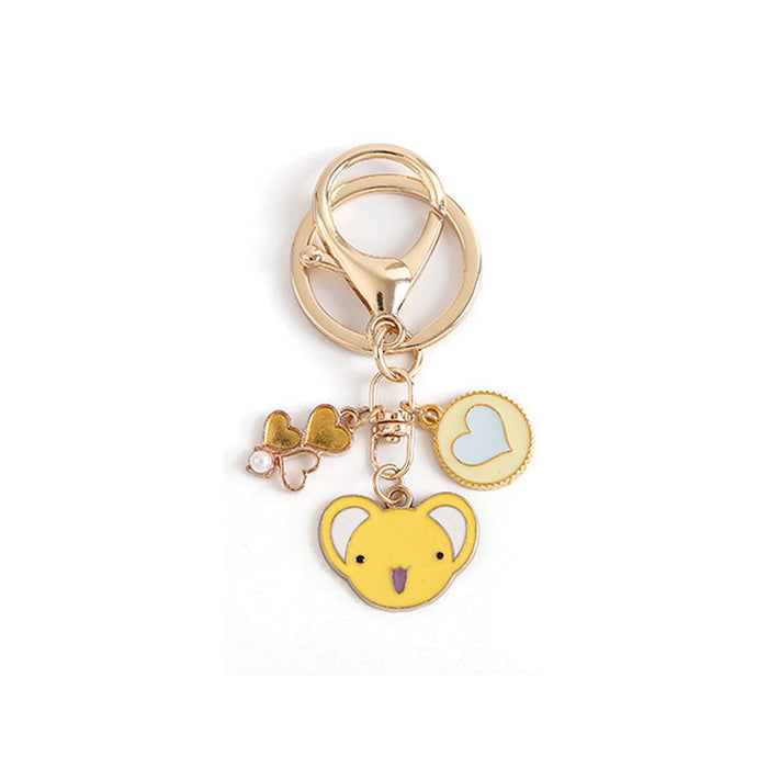 Wholesale Keychain Love Star Wings Pendant Gift