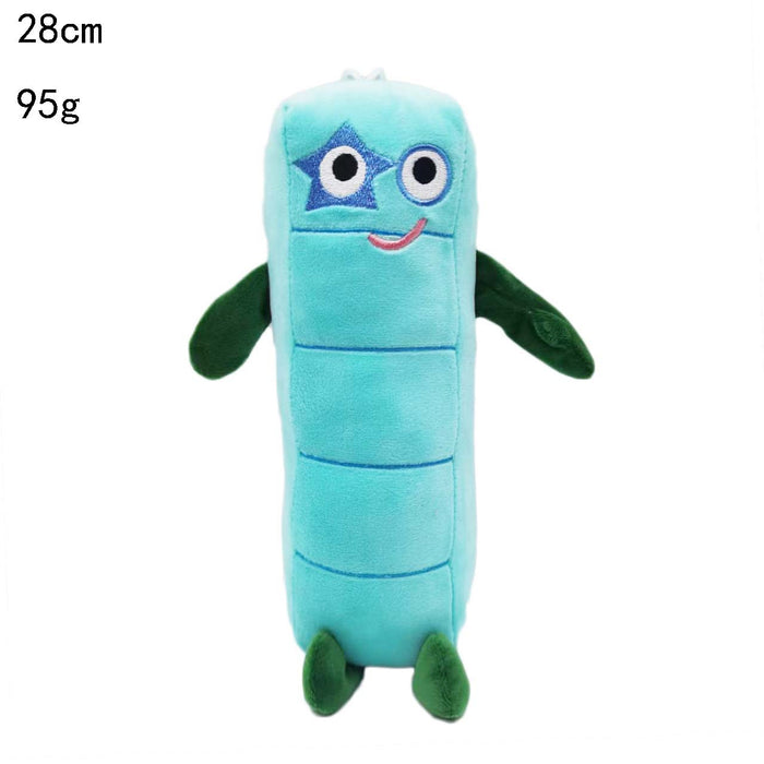 Wholesale Doll Number blocks digital building blocks plush toys early childhood education doll