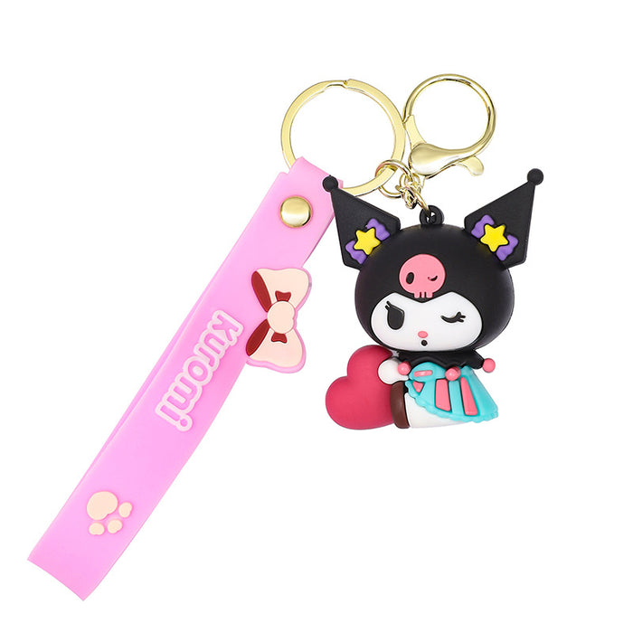 Wholesale PVC Cartoon Doll Keychain JDC-KC-Benxin005