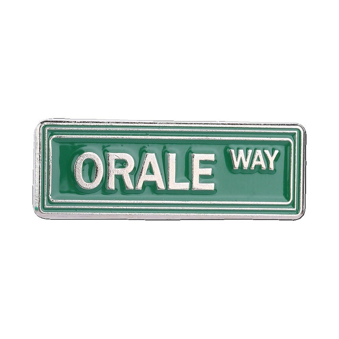 Wholesale Stylish Funny Slogan Enamel Pin Brooch Mexican Slang PINCHE WAY Zinc Alloy