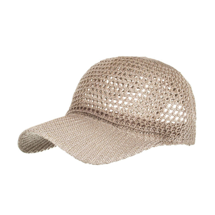 Wholesale solid color casual sun hat sunscreen cap hollow mesh cool hat summer women's hat baseball cap