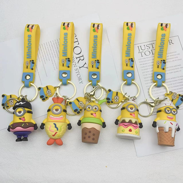 Wholesale New Creative Cute Keychain Dessert Keychain Exquisite Doll Bag Pendant JDC-KC-YaEn005