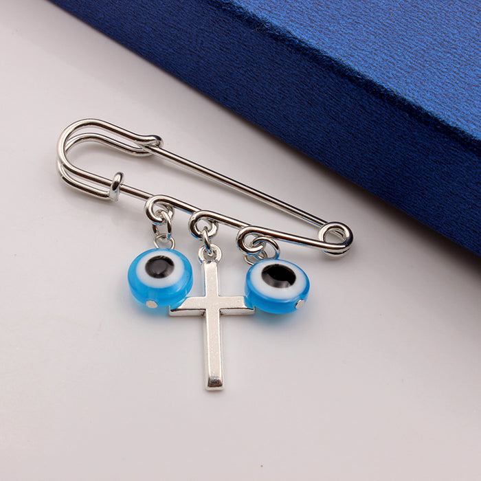 Wholesale Silver Cross Pendant Pin